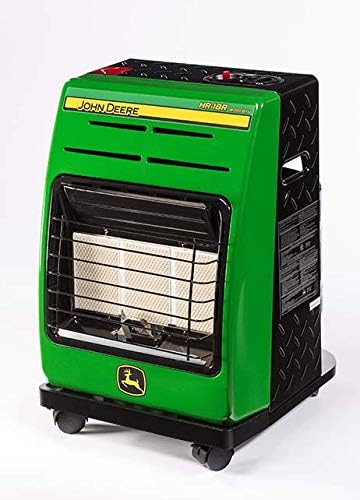 John Deere Portable Propane Heater - Powerful Radiant Heat