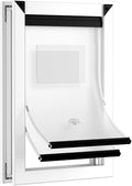 Aluminum Medium Dog Door with Double Sliding Locks - Durable Doggie