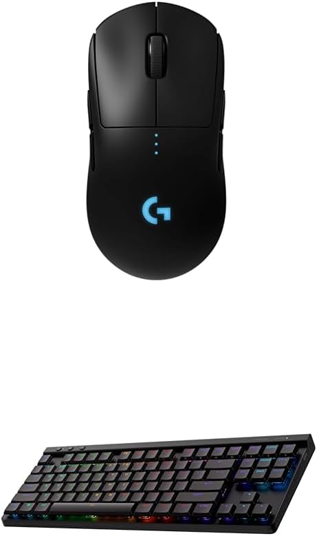 Ultimate Wireless Gaming Combo: Logitech G Pro Mouse + G515 Keyboard