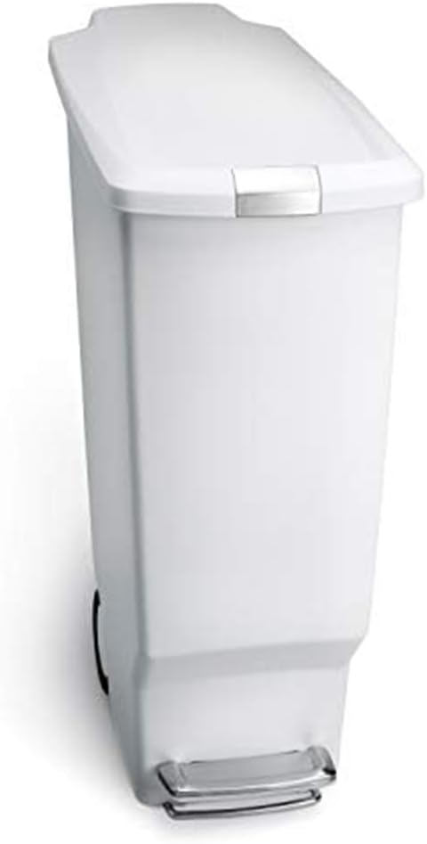 simplehuman 40 Liter Slim Kitchen Step Trash Can with Lock
