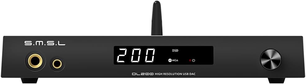SMSL DL200 ES9039Q2M Audio DAC and HiFi Headphone Amplifier