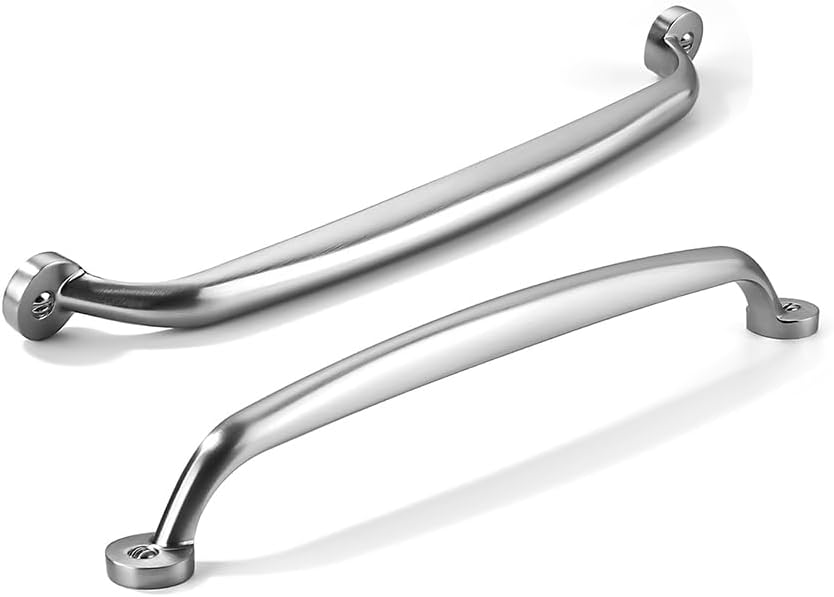 10 Pack 8 Inch Hole Center Brushed Satin Nickel Cabinet Pulls