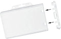 Bulk 50 Pack Heavy Duty Horizontal Permanent Locking Badge Holder