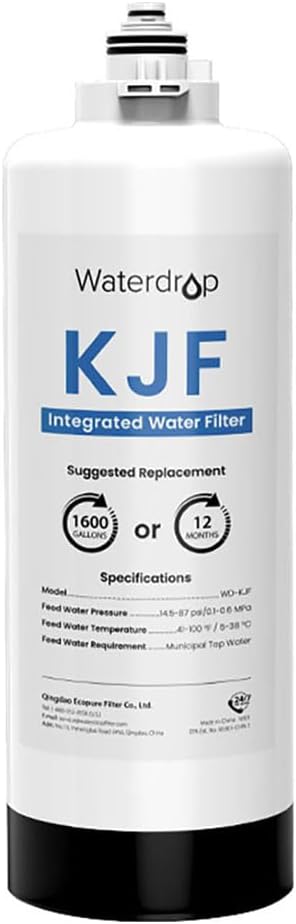 Waterdrop WD-KJF Filter for WD-KJ600 RO System, 12ft Life