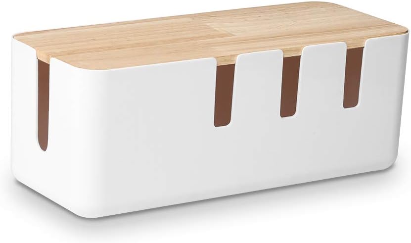 Baskiss Cable Management Box: Hide Cords in Style!