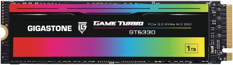Gigastone M.2 SSD 1TB PCIe 3.0 NVMe for Gaming and Design