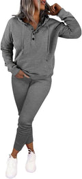 Two Piece Women's Jogging Suit - Soft Polyester Stretch Tracksuit