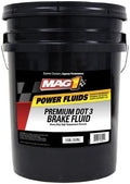00125 DOT 3 Premium Brake Fluid - 5 Gallon Mag 1 Fluids