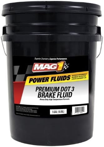00125 DOT 3 Premium Brake Fluid - Essential for Vehicle Safety