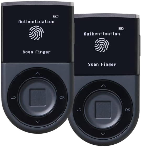 D'CENT Biometric Cold Wallet for Crypto with Fingerprint Security