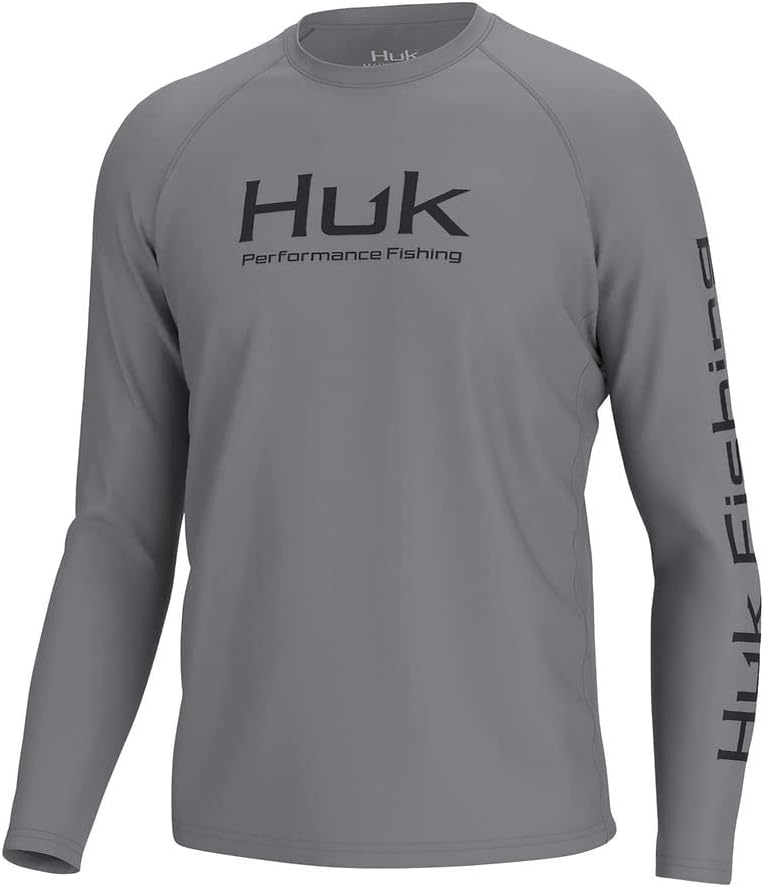 HUK Mens Pursuit Vented Long Sleeve Shirt for Ultimate Fishing