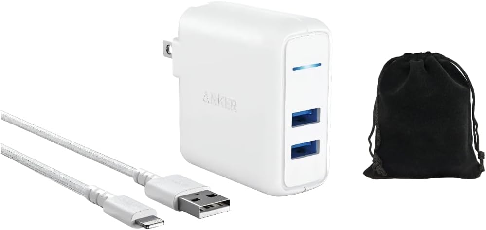 Anker Dual Port Wall Charger: Fast Charge Anywhere