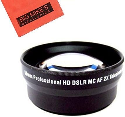 62mm 2X Telephoto Lens for Nikon Cameras - Big Mike's Quality