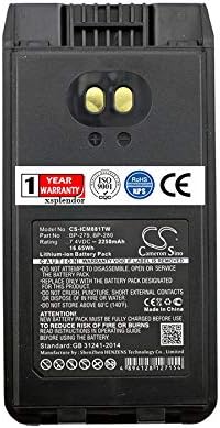 XPS Replacement Battery for I-COM F1000 Series Devices
