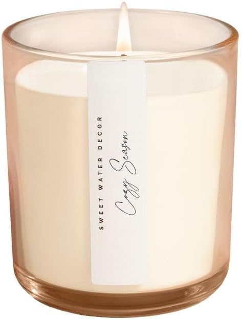 Cozy Season Candle with Autumn Scents for Warmth and Comfort