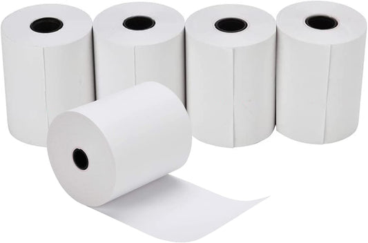 5 Pack 3 1/8 x 230 Thermal Paper Rolls by Muotich - Crisp Receipts Every Time