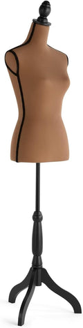 Female Mannequin Torso with Stand Adjustable Dress Form - Jewelry