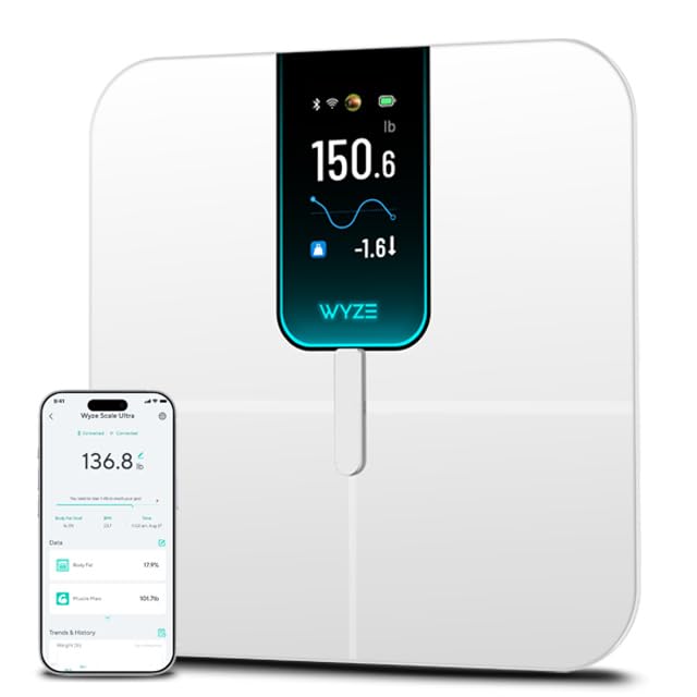 Wyze Scale: Ultra Smart Scale with 4.3in Color Display