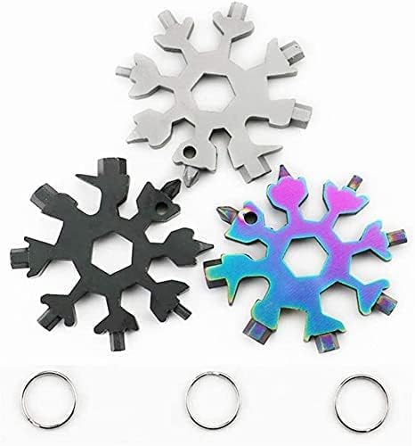 Snowflake Multi Tool Set - 18 Functions in 1!