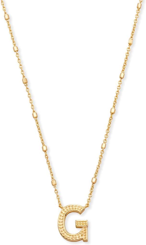 Kendra Scott Letters A-Z Pendant Necklace for Women