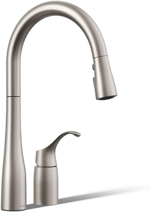 KOHLER K-647-VS Simplice Pull-Down Kitchen Faucet Review
