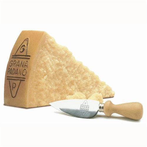 Italian Grana Padano Cheese, Aged 18 Months, 2 Pound Delight