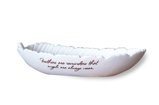 Feather Sympathy Gift - Reminders That Angels Are Always Near