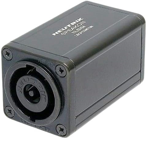 Neutrik NL8MM 8 Pole Male Locking SpeakOn Cable Coupler-Adapter