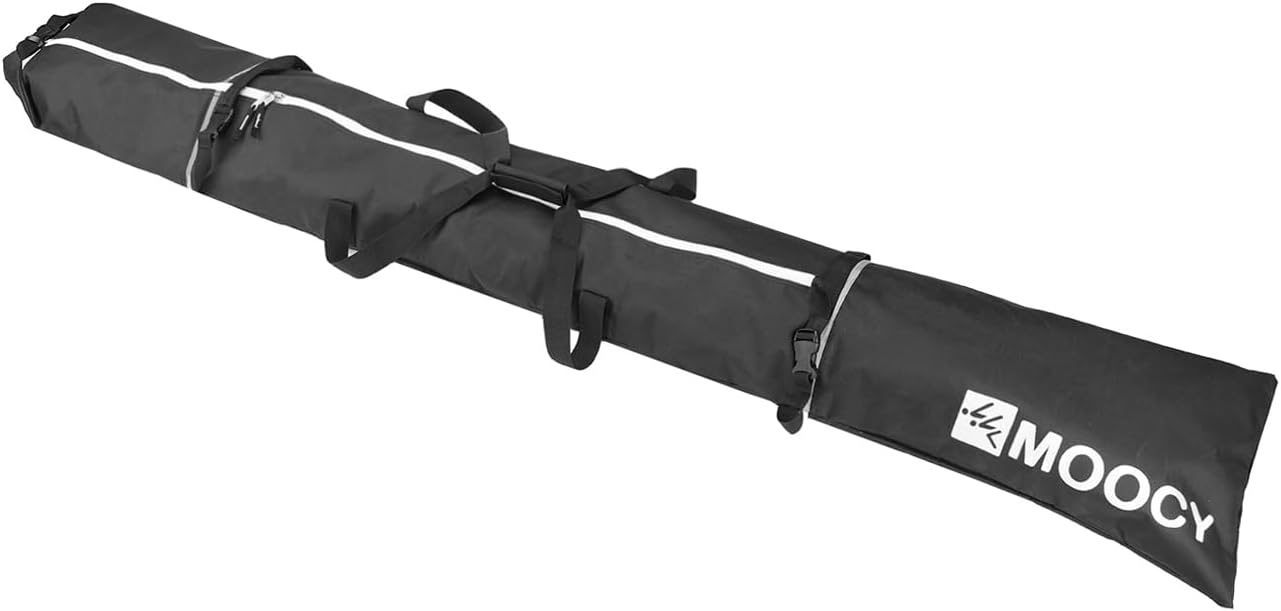 Protective Ski Bag for Easy Air Travel - Fits Skis Up to 200cm!