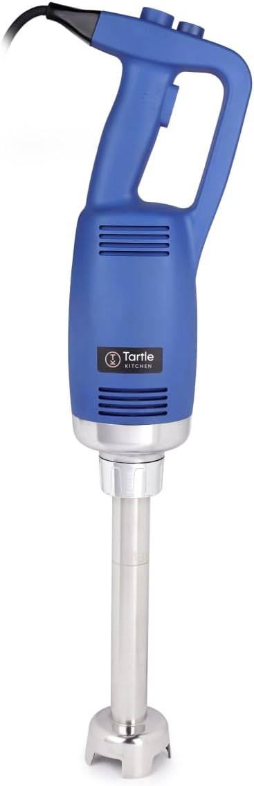 TK Commercial Immersion Blender - Powerful 750W Motor, 20,000 RPM, Heavy Duty - 14 Reach - TK Tartle Kitchen