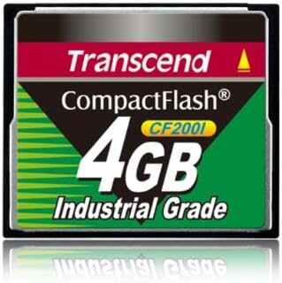 Transcend 4GB Industrial CF Card 200X for Reliable Performance