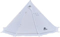 Vilemoon Tipi Hot Tent: Fire Retardant, 5-8 Person, Family Camping
