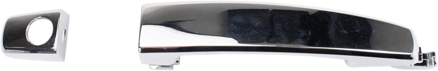 TRQ Front Left Exterior Door Handle for Buick, Cadillac, Chevy