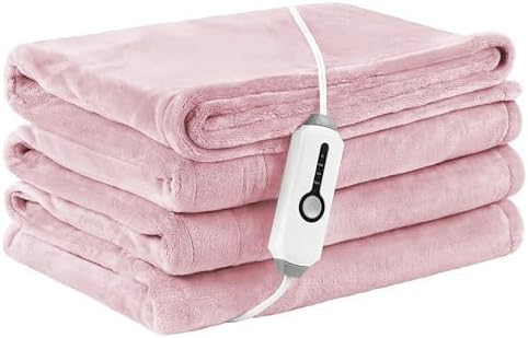 Electric Heated Blanket Full Size with Over-Heat Protection