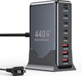 USB C Charger Block 440W Charging Station Hub - 8-Port Fast Charging
