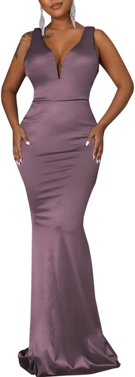 JTNFairy Women's Sexy One Shoulder Bodycon Dress for Events