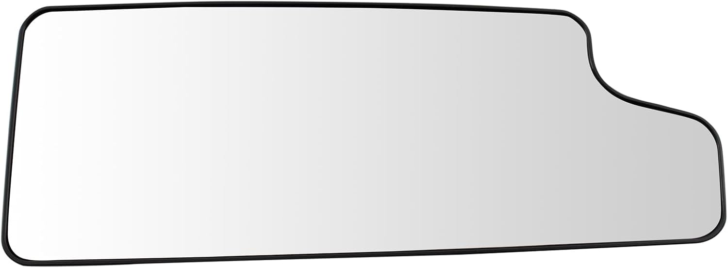 TRQ Passenger Side Lower Mirror Glass for 2020-2022 Silverado
