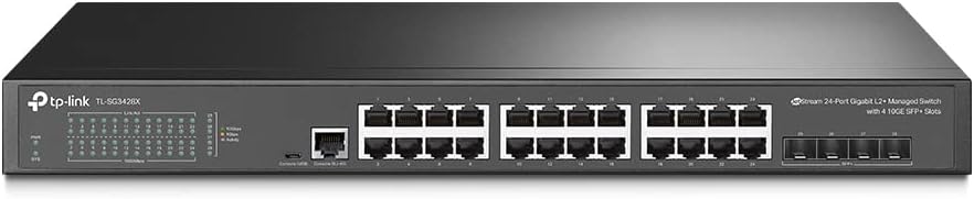 TP-Link TL-SG3428X 24 Port Gigabit Switch with 10G Uplink