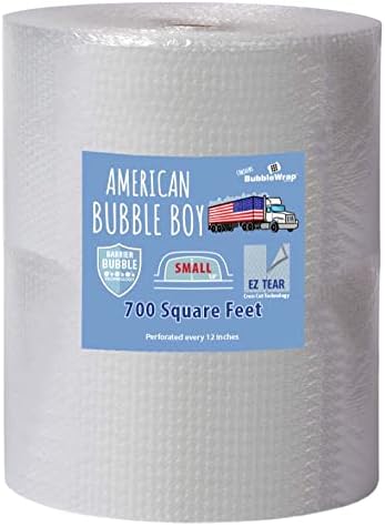 Small Bubble Wrap with EZ Tear Perforation for Easy Use