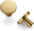 Kitchen Cabinet Knobs 25 Pack 1-1/4 in Champagne Bronze - Durable Set