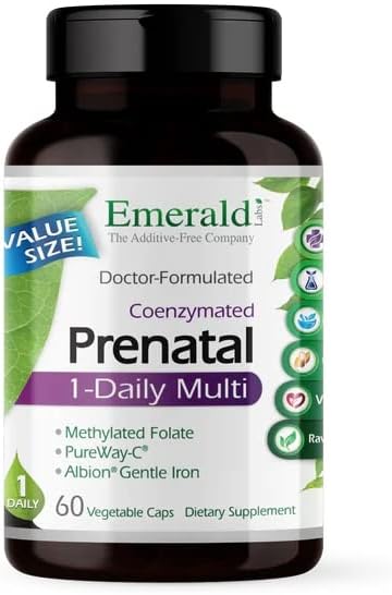 EMERALD LABS Prenatal 1-Daily Multi for Expecting Mothers