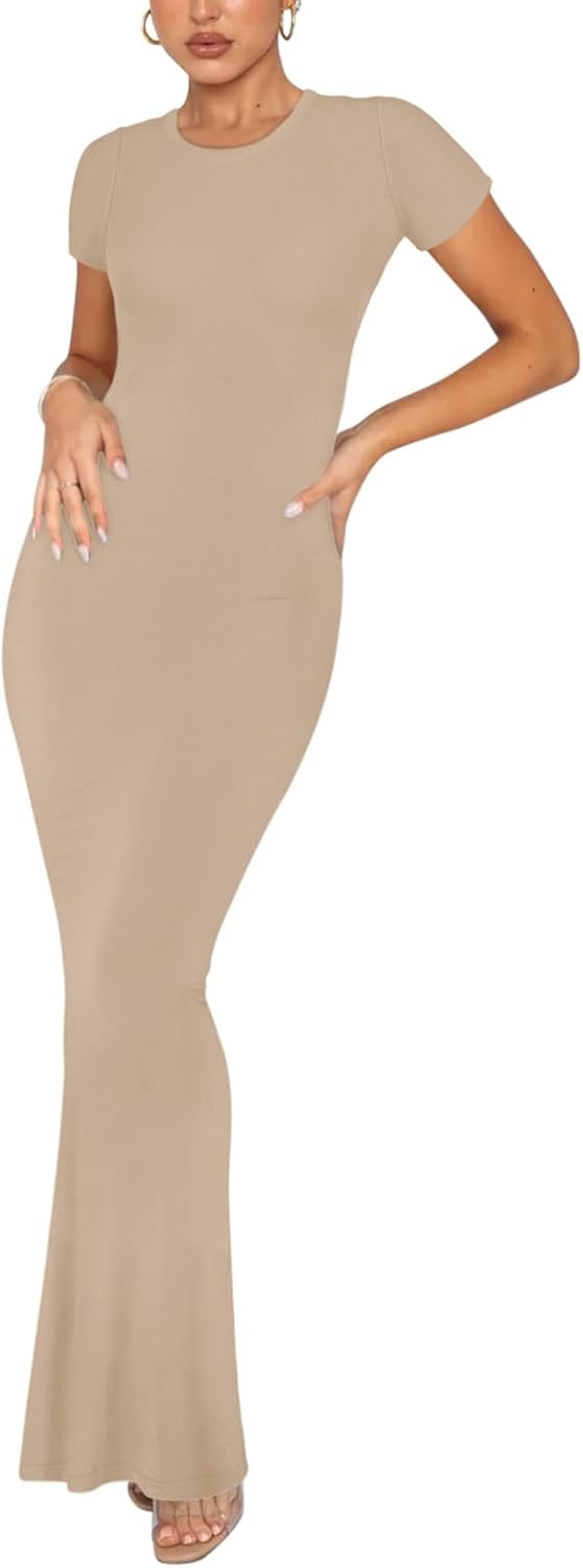 REORIA Women's Casual Maxi Dress for Elegant Summer Style
