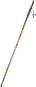 SE Survivor Series Black 12ft Paracord Hiking/Walking Stick - Sturdy