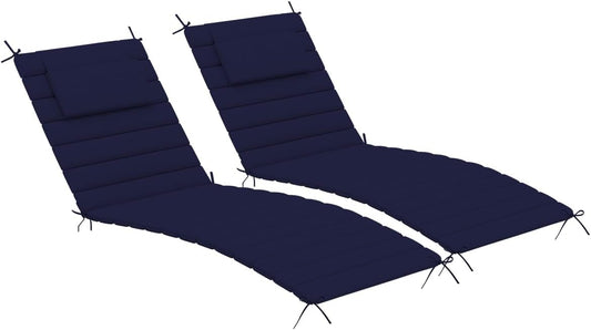 Sundale Outdoor Quilted Lounge Cushion Set for Ultimate Comfort