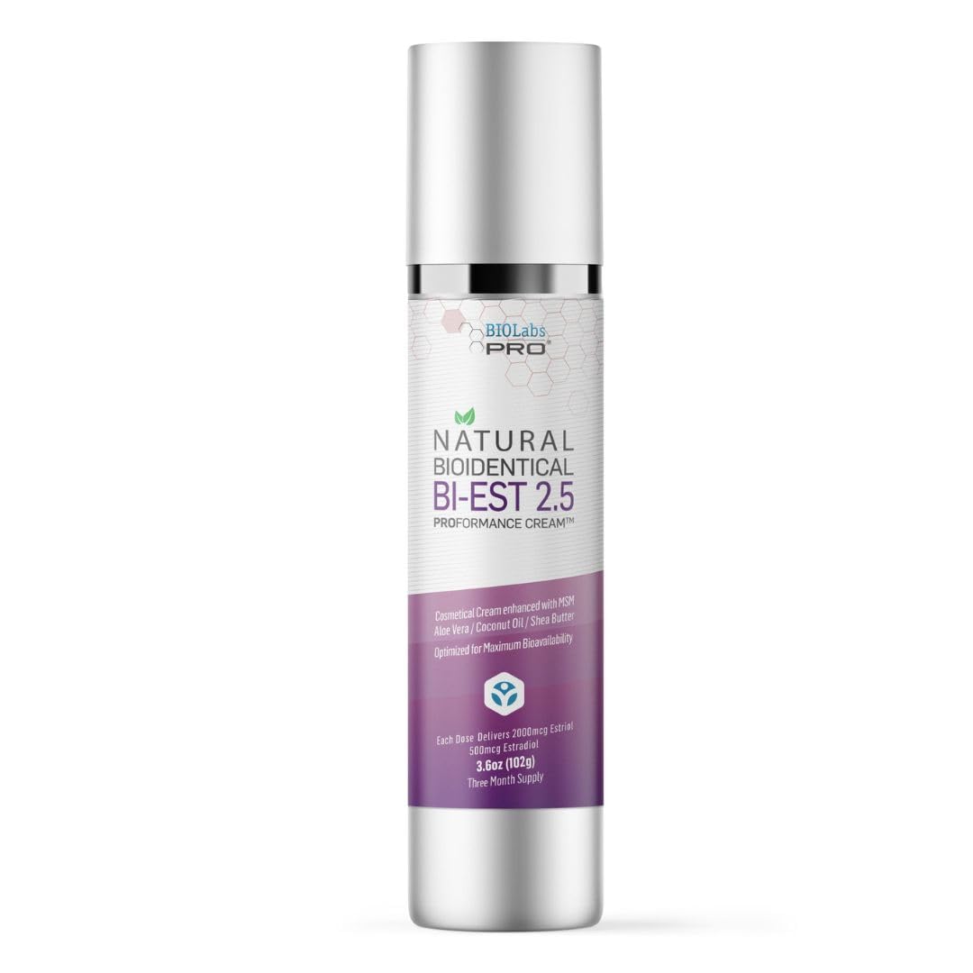 BIOLABS PRO Natural Bio-identical Bi-EST 2.5 Cream for Women