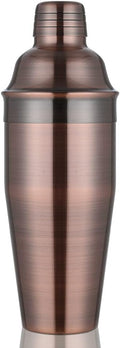Vintage Copper Martini Shaker - 24 oz Bartender Essential