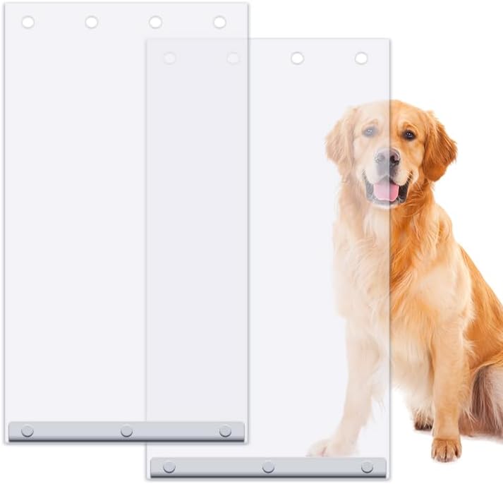 2 Pack XL Replacement Dog Door Flaps for Extra Large Pets