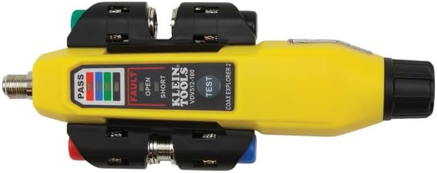 Klein Tools Coax Tester Kit for Multi-Cable Testing and Mapping
