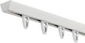 Modern V-Shaped Aluminum Curtain Track - High-End Design