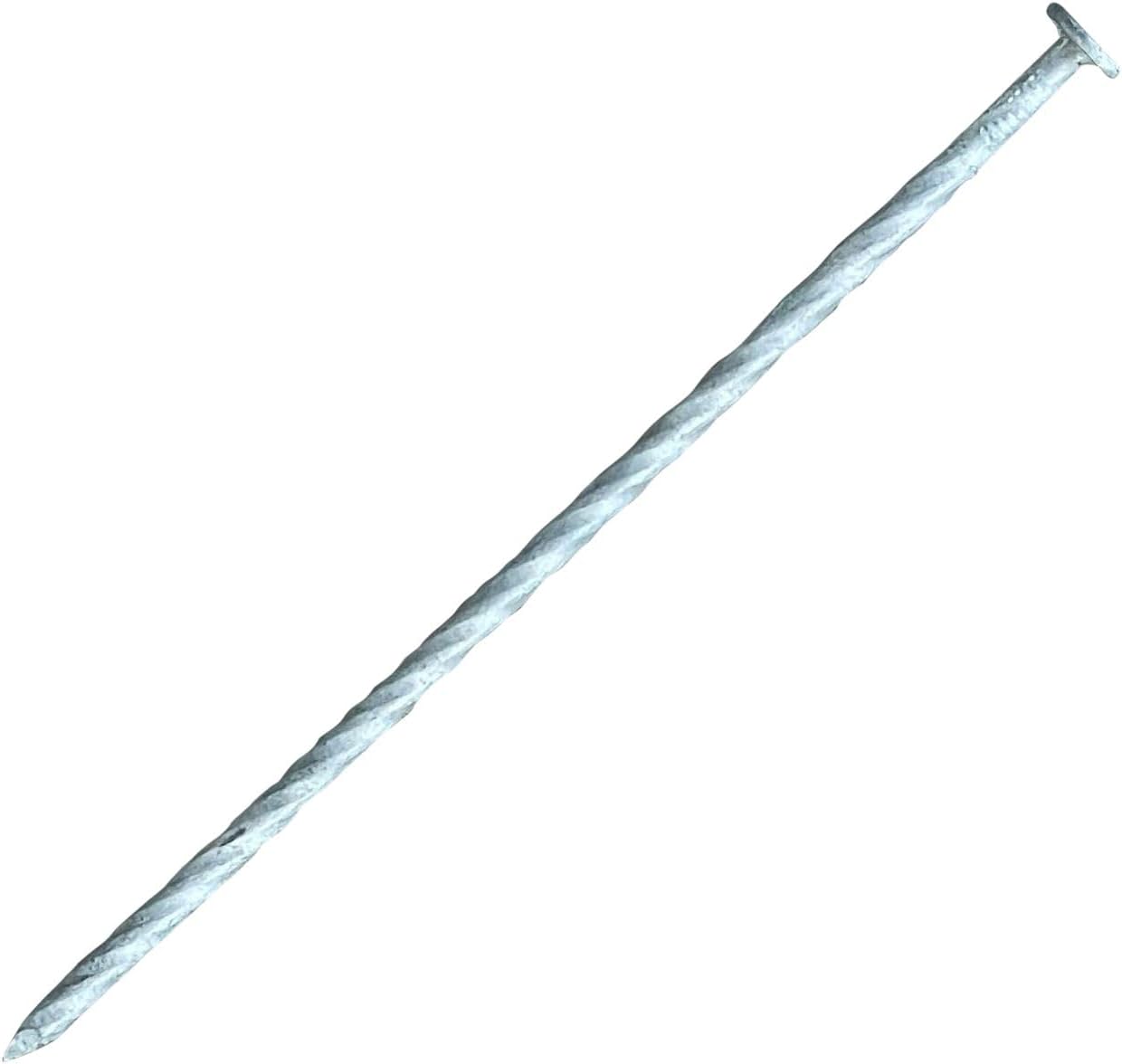 Sandbaggy 8in Heavy Duty Galvanized Turf Stakes for Landscaping